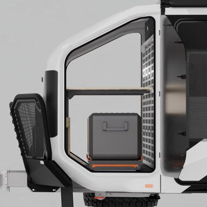 MOLLE wall + fridge slide