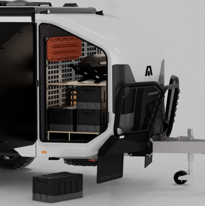 MOLLE + stacking bins