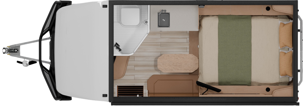 Trekka cabin floorplan