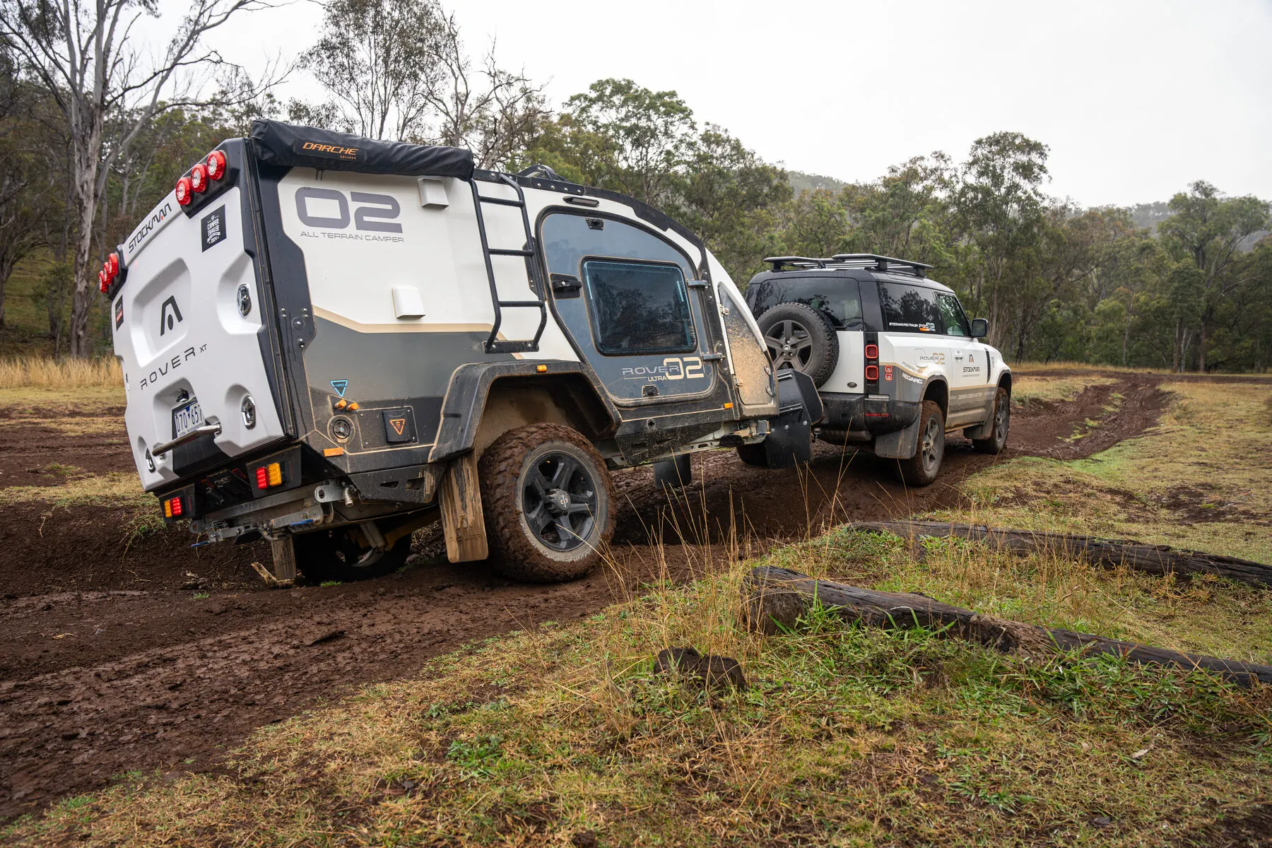 A Stockman Rover set up off-road