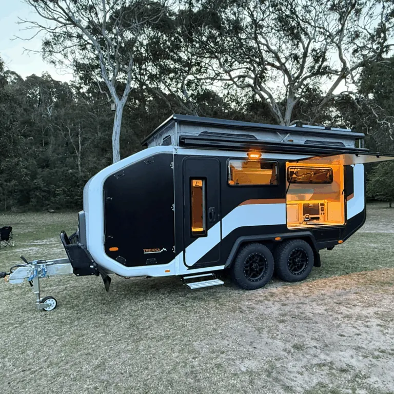 Inside the Stockman Trekka 01 composite cabin